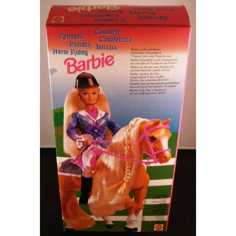 Horse Riding Barbie International Doll 1994 Mattel 12456