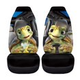 thumbnail image 5 of POLERO Turtle Family Front Seat Cover for Truck, 2pcs/Set Breathable Vehicle Seat Covers Winter Warm Anti-Scratch Auto Front Seats Seat Covers, 5 of 12
