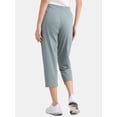 thumbnail image 2 of Athletic Works Women's and Women's Plus Knit Capri Pants, 22" Inseam, Sizes XS-4X, 2 of 6