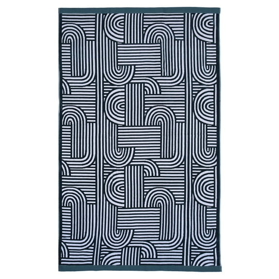 HT BEACHT GEO BLUE - FRENCH