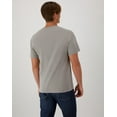 thumbnail image 3 of Hanes Unisex Garment Dyed Cotton T-Shirt Concrete Gray XL, 3 of 10