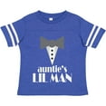 thumbnail image 3 of Inktastic Auntie Lil Man Tuxedo Front Boys Toddler T-Shirt, 3 of 5