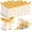 white, variant on 60 Pcs Wedding Favor Boxes 2.5 x 2.5 x 2.5 Inch Mini Small Gift Boxes Candy with Ribbon Wedding Souvenirs for Guests Thank for You Gift Bridal Shower Party Favor(Pink)