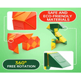 thumbnail image 3 of Gan Monster Go Twist Puzzle, Snake Puzzle Toys for Children, Red and Orange, 3 of 6