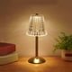 thumbnail image 1 of Lámpara de Mesa de Bar Vintage | Luz nocturna ambiental recargable por USB | Atenuación con control táctil | 3 modos de color ajustables | Pantalla de acrílico | Marco de metal resistente, 1 of 7