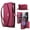 Red, variant on Dteck Crossbody Wallet for iPhone 15 Plus with Detachable Magnetic Phone Case, Compatible with MagSafe, RFID Blocking PU Leather Flip Cover Wrist Strap Zipper Card Holder Slots,Rosegold