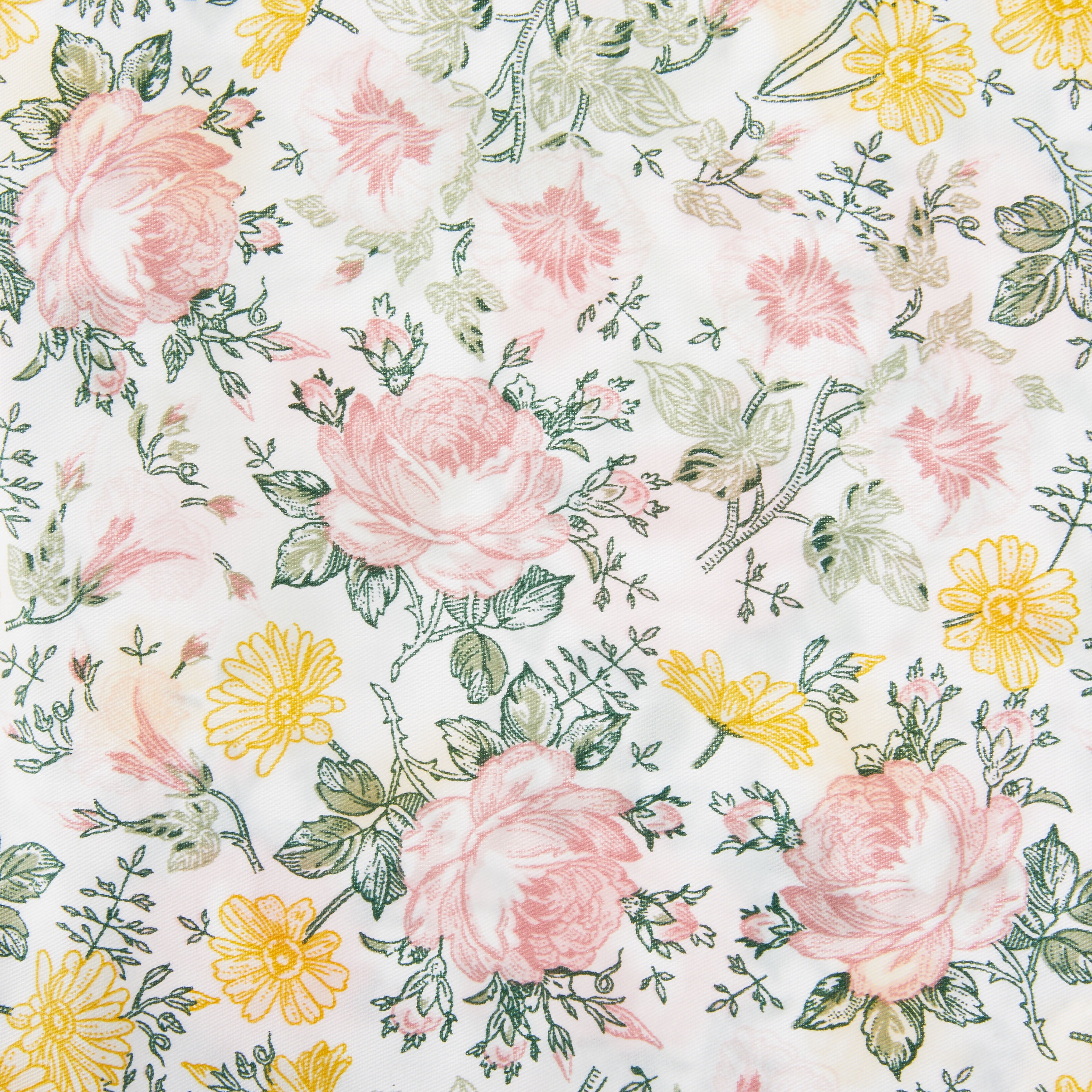 (2 pack) Parent's Choice 100% Cotton Fitted Crib Sheets For Baby Girls, Pink Floral, 2 Pack, Crib Bed