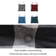 thumbnail image 2 of Bewildely Silla de forma cuadrada Almohadillas de poliéster Rejilla Cojín y cálido con lazos Respaldo antideslizante Almohada Mat Home Decoración del hogar 2.5 cm negro blanco 43*42*12cm, 2 of 6