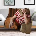 thumbnail image 6 of Sexy #1 Emily Blunt Blanket Super Soft Throw Blanket Silky Flannel Lightweight for Sofa, Bed Blanket All Season Use 40""*50"" （100 * 130cm）, Style, 6 of 6