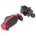 thumbnail image 3 of Mini soporte para teléfono móvil para coche con diseño de rodillo y rotación de 360° para pantallas de 4 a 6,5 pulgadas (rojo), 3 of 14