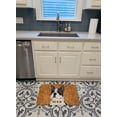 thumbnail image 3 of Carolines Treasures SS4884RUG Boston Terrier Tapis en Mousse à Mémoire de Forme Lavable en Machine, 3 of 4