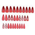 thumbnail image 3 of Nail Accessories Christmas Candy Stripes Snowflake Manicure Sequins for Festive Decoration and Designs 30PCS, 3 of 6