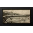 thumbnail image 2 of Vintage Sports 24x14 Black Modern Framed Museum Art Print Titled - Baseball Match, 2 of 5