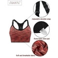 thumbnail image 6 of Sexy Sports Bras For Women- Padded Seamless High Impact Support Yoga Sports Bras For Gym Workout Fitness Running, Breathable Tank Tops,6 Colors And 5 Sizes, 6 of 6