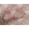 thumbnail image 4 of oneOone Cotton Cambric Rose Brown Fabric Floral Mandala Fabric For Sewing Printed Craft Fabric By The Yard 56 Inch Wide, 4 of 4