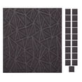 thumbnail image 1 of Furnish My Place Geometrical Pattern Indoor/Outdoor Refine Purple Rug, Abstract Area Rug, Doorway Mat, Contemporary Rug for Living Room, Entryway, Made in USA, 3' x 3' Square - Set of 20, 1 of 5