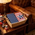 thumbnail image 5 of EGNMCR 2PC Independence Day Themed Kitchen Dishes Towels/Hand Towels Highly Absorbent Patriotic Decorative Dishes Towels For Home Suitable For Cooking And Baking Polyester fiber towels, 5 of 5