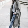 thumbnail image 5 of LYXSSBYX Womens Jackets and Coats Fashion Women Turn Down Collar Long Sleeve Casual Coat Cardigan Blouse, 5 of 8