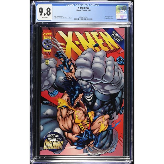 X-Men #50 CGC NM/M 9.8 White Pages Jim Steranko Cover! 2nd Appearance Polaris! Comic Book