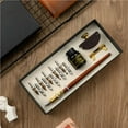 thumbnail image 2 of High-end and Meaningful Calligraphy Set Fountain Dip Pen and Ink Set Calligraphy Pen Wooden Dip Pen Handcrafted Calligraphy Set Gift Writing Case, 2 of 9