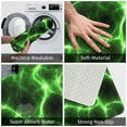 thumbnail image 5 of Uemuo Green Lightning Printed Door Mat Indoor Doormat 16"x24",Front Back Door Mats Non Slip Entrance Rugs,Inside Doormats for Entryway, 5 of 9