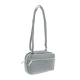 thumbnail image 1 of Hombres Piel Sientético de Bandolera Bolsa de Mensajero Bolsa de Hombro 19.5cm Azul, 1 of 9