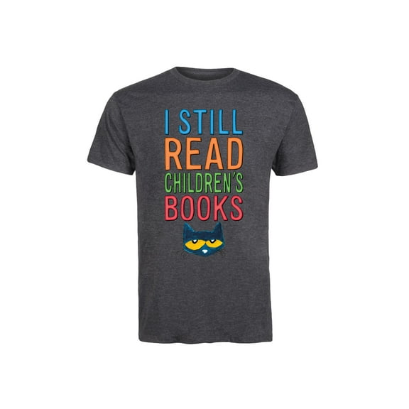Pete The Cat - Licensed Character Still Read Children's Books - Men's Short Sleeve Graphic T-Shirt