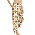 thumbnail image 2 of Balery Sunflowers And Skull print Women's Pajama Pants,Ultra Lightweight Pjs,Lounge Pant-XX-Large, 2 of 9