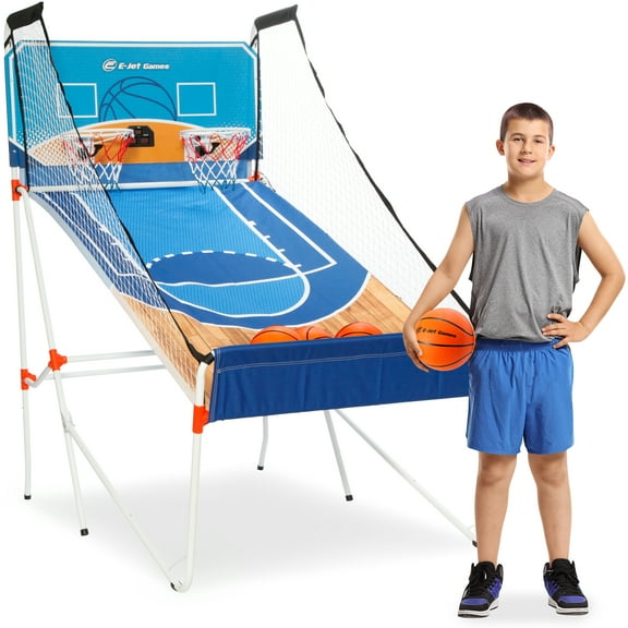 E-Jet Sport Game Arcade Basketball Game,Dual Shot 16-in-1 Games