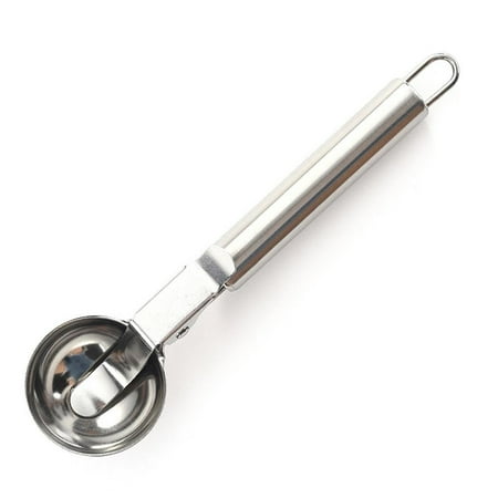 

Justhard Stainless Steel Ice Cream Spoon Comfortable Handle Multifunction Spoon For Gelato Yogurt