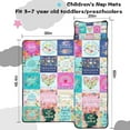 thumbnail image 5 of Pioneer Flower Floral Print Pattern Toddler Nap Mats for Kids Preschool,Sleeping Mat Bag or Kids,Toddler Sleeping Bag,Toddler Nap Mat or Daycare, 5 of 6
