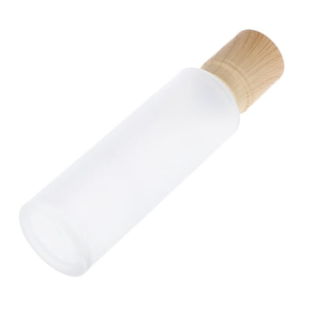Fine Mist Spray Bottle, Empty Makeup Sprayer Clear Body with White Pump Refillable Travel Container for Cosmetic Skincare Perfumes - Clear, 100ml