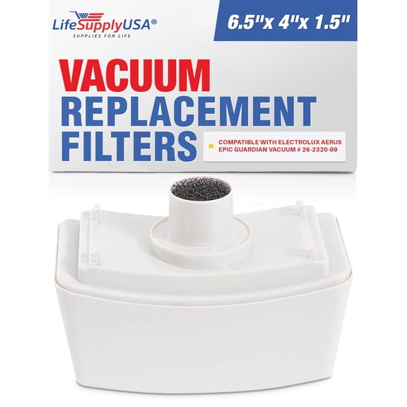 Ultra HEPA Vacuum Filter Replacement Compatible with Electrolux Aerus Epic Guardian Vacuum # 26-2320-09 by LifeSupplyUSA
