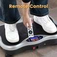 thumbnail image 6 of Vibrating Plate Exercise Machine Lymphatic Drainage Vibrator Whole Body Vibrator for Strengthen Toning Body Home Health Exercise Sports Fitness Equipment（Sliver）, 6 of 7