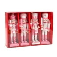 thumbnail image 2 of Figura de Cascanueces BLESIY de madera adorno de muñeca recuerdos de fiesta Rosa 4 Uds, 2 of 8