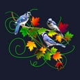 thumbnail image 3 of CafePress - Blue Jay Sweatshirt - Classic Crew Neck Sweatshirt, 3 of 4