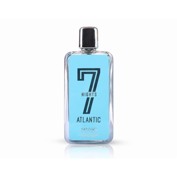 Perfume Sezan 7 Nights Atlantic Eau de Parfum para hombre, 100 ml