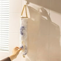 VALSEEL Plastic Bag Holder Grocery Bag Holder Trash Bags Holder Wall Mount Garbage Plastic Bag Organizer Storage Bags