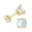 Gold, variant on Clearance Deals Rings for Women Opal Stud Earrings Sterling Silver Fire Opal 925 Jewelry Round Opal Earrings
