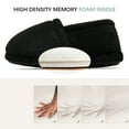 thumbnail image 4 of Berhood Boys Slippers Comfy Indoor Outdoor House Slipper Shoes for Little Big Kids Black Size 9-10, 4 of 7