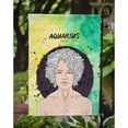 thumbnail image 3 of Aquarius Zodiac Sign Garden Flag, 3 of 5