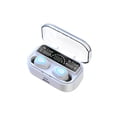 thumbnail image 2 of Bluetooth-Compatible V5.2 Auriculares VERDADERO LED inalámbrico LED Pantalla digital in-oreja Auriculares recargables portátiles manos libres manos blanco kenally EL018304-02B, 2 of 7