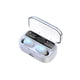 thumbnail image 2 of Bluetooth-Compatible V5.2 Auriculares VERDADERO LED inalámbrico LED Pantalla digital in-oreja Auriculares recargables portátiles manos libres manos blanco tholdsy EL018304-02B, 2 of 7