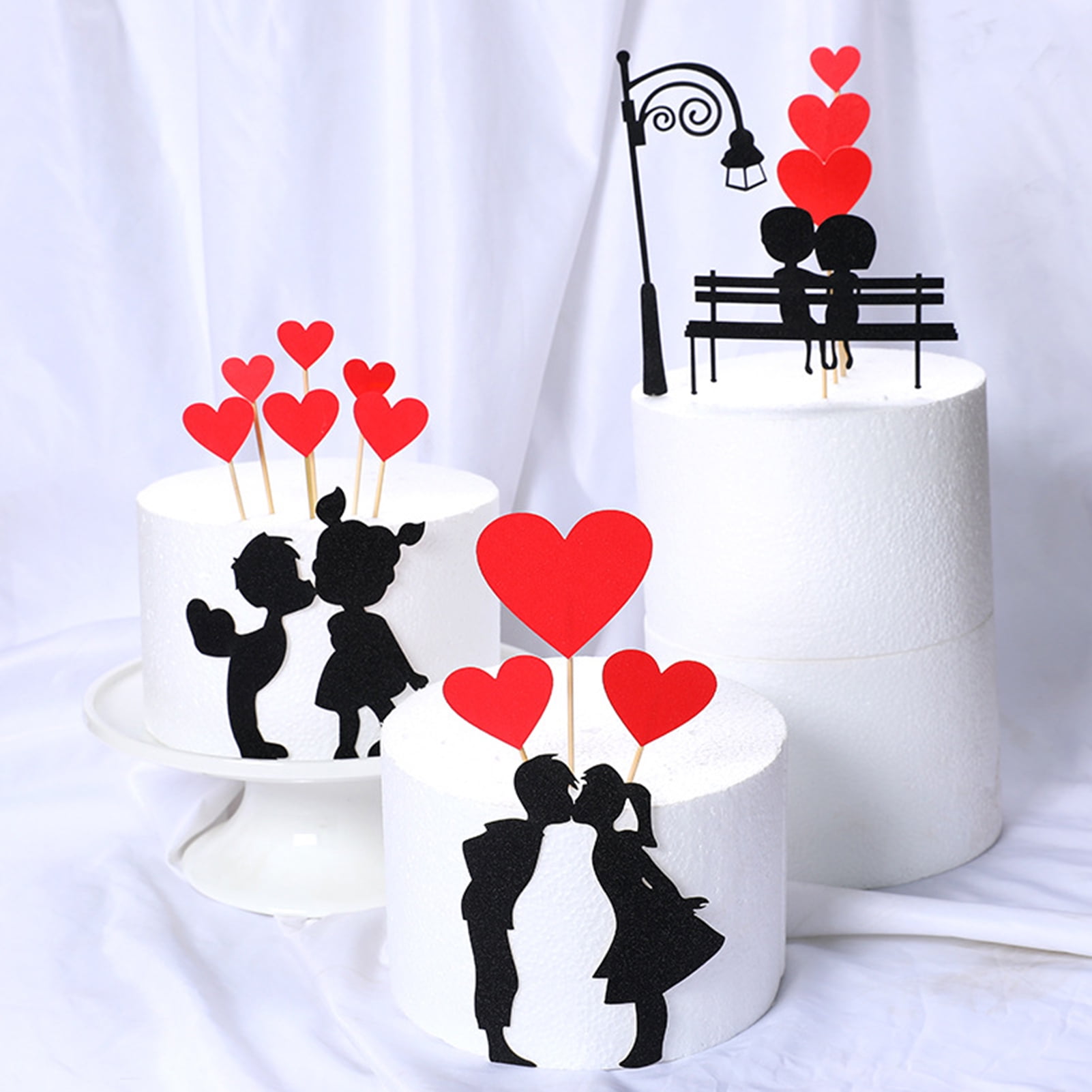 Wedding decorations Valentine's Day Cake Decor Love is Sweet Cake Topper
