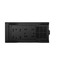 thumbnail image 6 of Lian Li Vector V150 INF Micro ATX PC Case - Black (V150INFX) 2 x 140mm & 1 x 120 mm ARGB PWM Fans, Supports Backconnect mATX & 360mm Radiator, Infinity Mirror Front Panel, 6 of 9