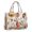 Red Mushroom Flower, variant on Large Capacity Tote Bag,Red Mushroom Frog Green Pattern Handbag Fashion Luxury Tote Bag,15.7"x13"x 5.1" Inches,Laptop Compatible