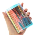 thumbnail image 6 of Holographic Laser Instant Camera Photo Album,Small Photo Book for 2x3" Film/Photocards,Colorful Plastic Photocard Holder,photo album,card storage,Light blue,1PC, 6 of 7