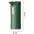 thumbnail image 5 of Automatic Soap Dispenser Touchless Battery Operated Foam Liquid Soap Dispenser for Bathroom Kitchen, Green, 5 of 5