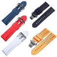 thumbnail image 1 of Watches Band Silicone Rubber Watchist Band Replacement For Panerai Strap Tools Steel Buckle, 1 of 5