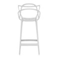 thumbnail image 4 of Kooper tangled polypropylene Modern-Mid Century Stool in Black, Indoor - Outdoor Stool, Kitchen Stool, Restaurant Stool Set 2, 4 of 4